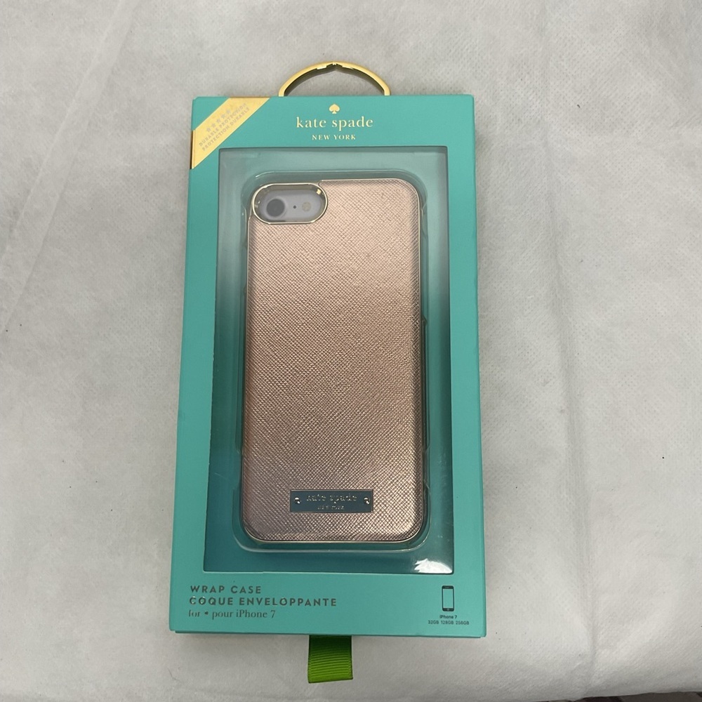 Kate Spade Gold Phone Case Elegant Metallic Finish